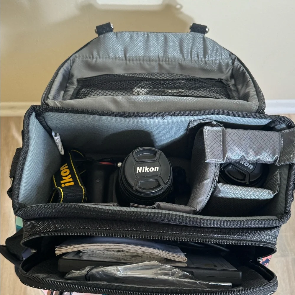 Nikon D3300 Black DSLR Camera Kit with Accessories